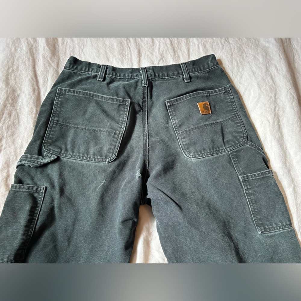 Carhartt Black Double lined duck pants